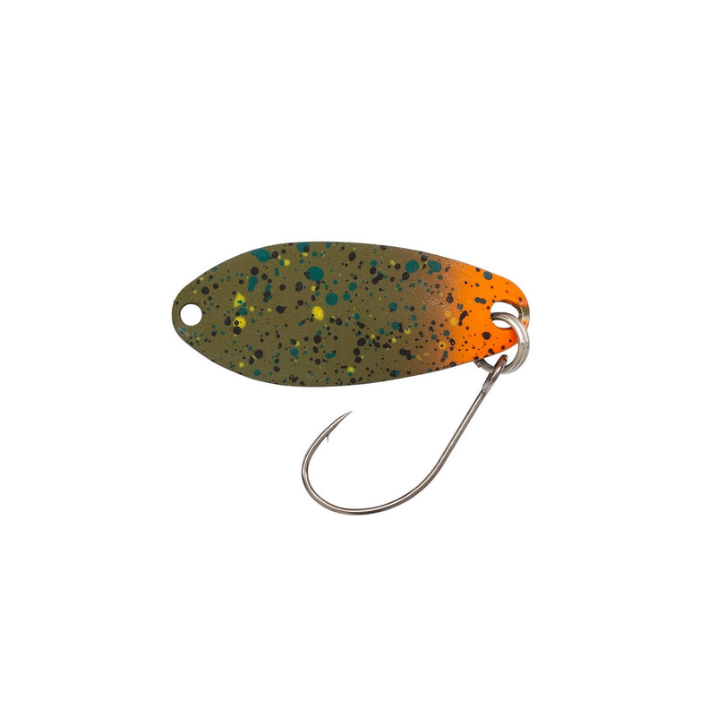 Berkley Area Game Spoon Masu 2.5g Orange Tip/Splat Pel/Splat Pel