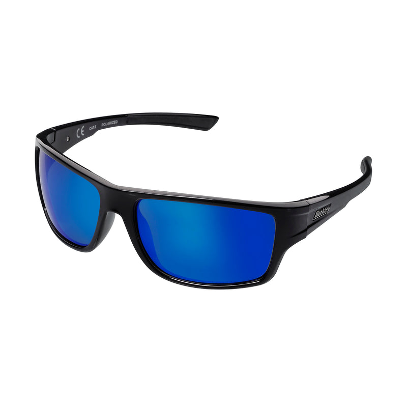 Berkley B11 Sunglasses Black Gray Blue Revo