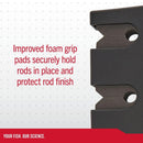 Berkley Horizontal Rod Rack For 4 Rods