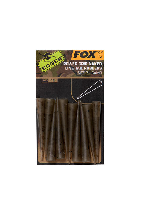 Fox Edges Camo Naked Line Tail Rubbers