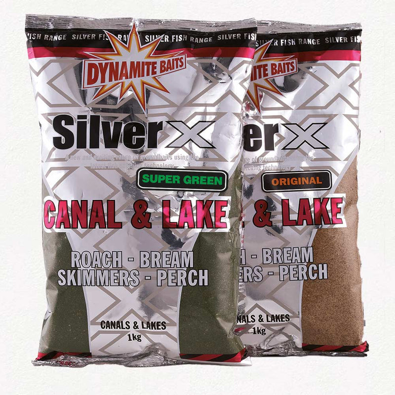 Dynamite Baits Silver X Canal and Lake Green 1kg