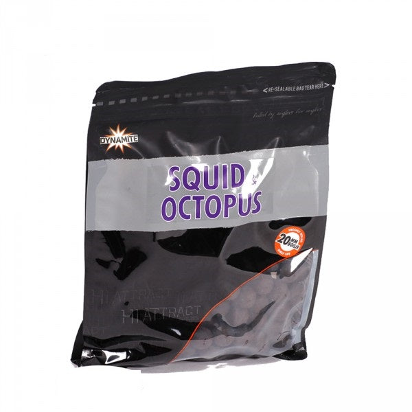 Dynamite Baits Hi Attract Boilie 10mm Squid and Octopus 1kg