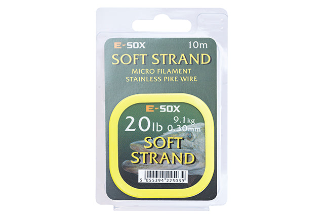 E-Sox Soft Strand Pike Wire 20lb