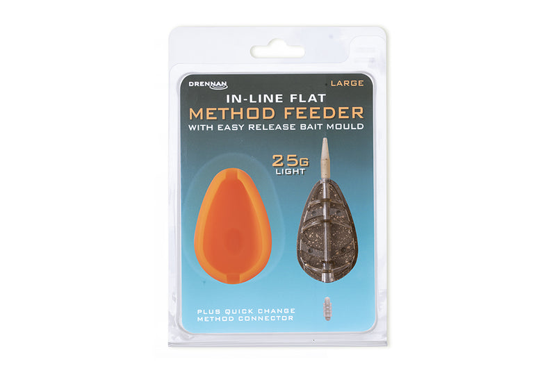 Drennan In-Line Flat Method Feeder & Mould