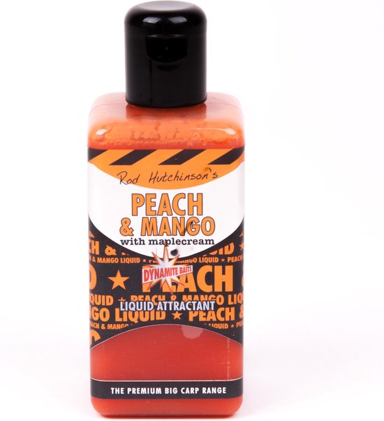 Dynamite Baits Peach and Mango Liquid 250ml