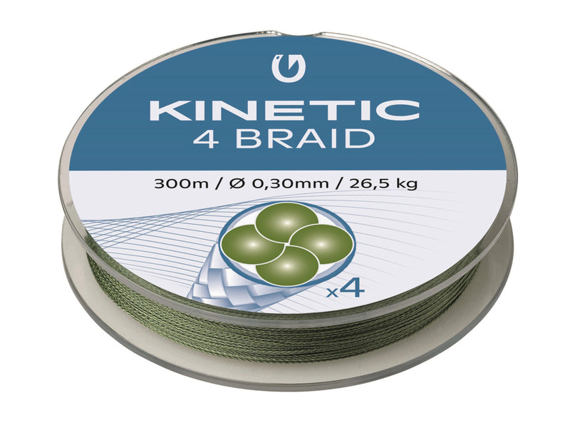 Kinetic Cyber Braid x4 300m