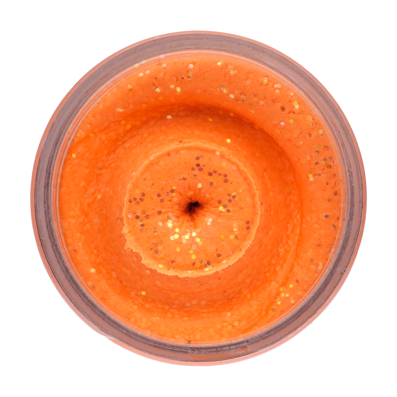 Berkley PowerBait Natural Glitter Floating Trout Bait Aniseed Fluorescent Orange