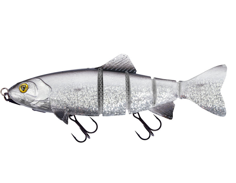 Fox Rage Replicant Jointed Trout Shallow 18cm 77g UV Silver Bleak