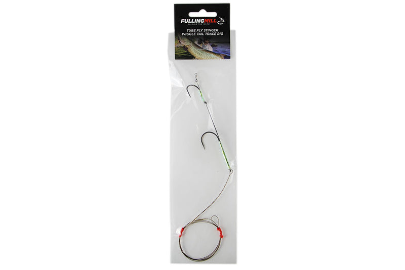 Wiggle Rig Fulling Mill Tube Fly Stinger Wiggle Tail Trace Rig