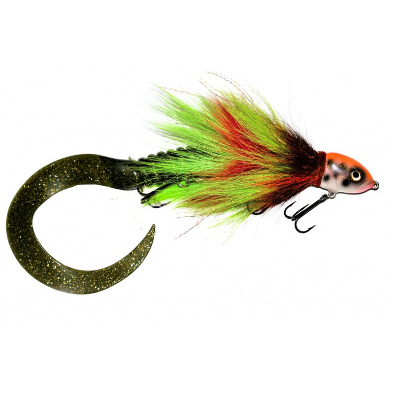 L.Corr Handmade Lures Disco Trout 80g I Green Red / Motor Oil