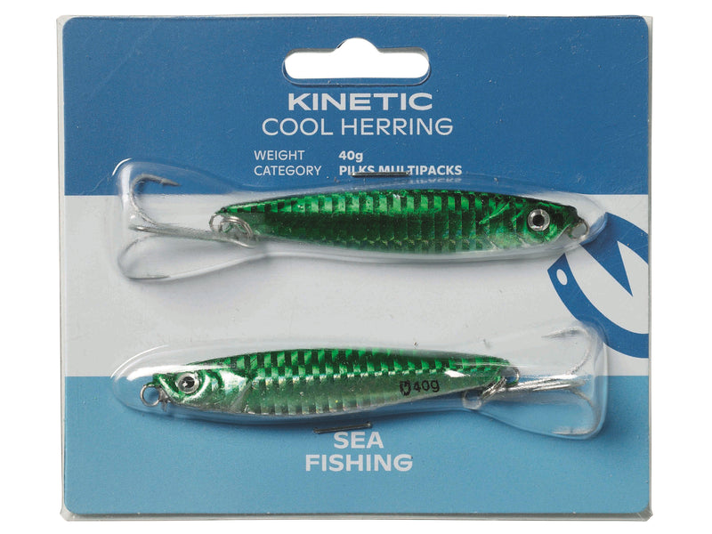 Kinetic Cool Herring 2pack 60g Green/Silver