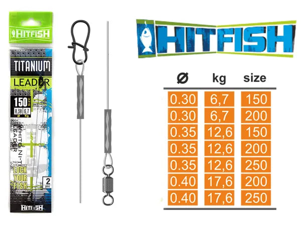 Hitfish Titanium Lock Leader