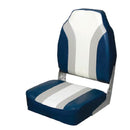 Waveline Highback Folding Seat Grey/Blue/White