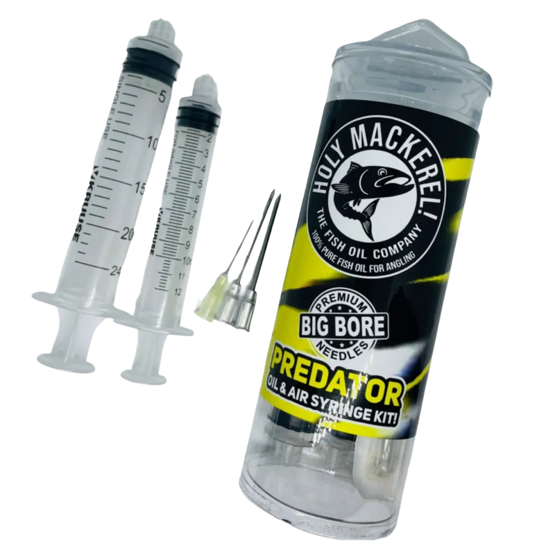 Holy Mackerel Predator Oil & Air Syringe Kit