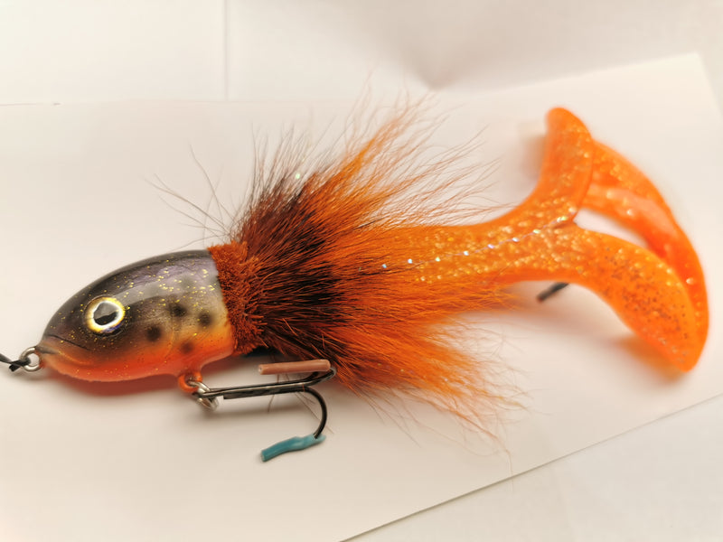 L.Corr Handmade Lures Disco Trout 80g E Orange/Orange