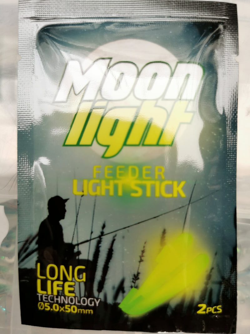 Moon Light Feeder Light Stick 5x50mm 2pcs