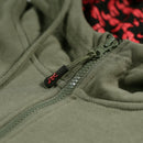 Jrc Zipped Hoody Green