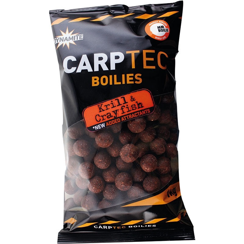 Dynamite Baits CarpTec Boilies 15mm Krill and Crayfish 1kg