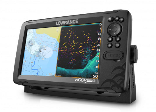 Lowrance Hook Reveal 9 Fishfinder & TripleShot Transducer