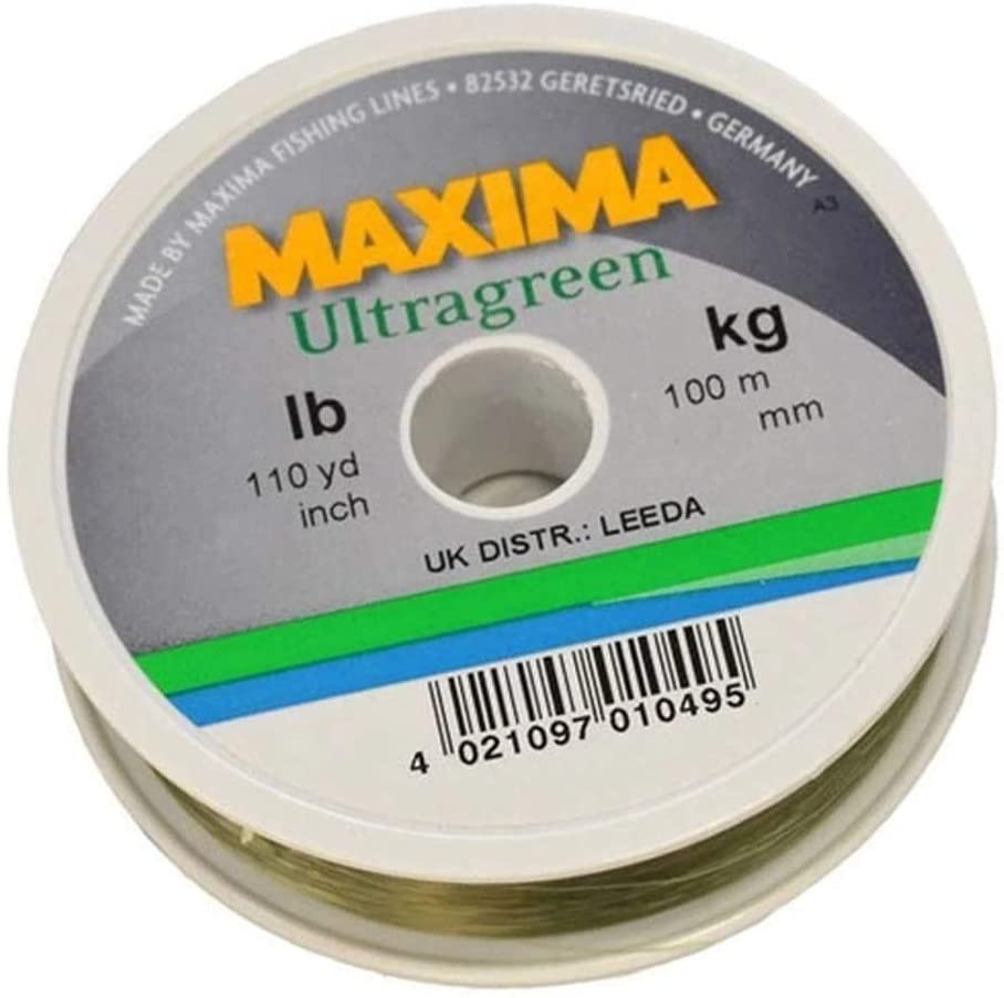 Maxima Line Maxima Ultragreen Fishing Line 100m β Tough, Strong & Reliable