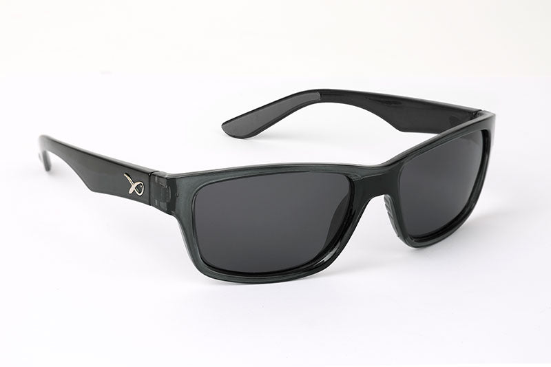 Matrix Sunglasses Casual Trans Black Grey Lense
