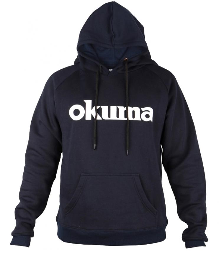 Okuma Hooded Top Black with Logo