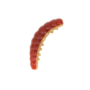 Berkley PowerBait Power Honey Worm Red/Yellow