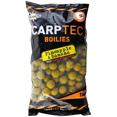 Dynamite Baits CarpTec Boilies 15mm Pineapple and Banana 1kg