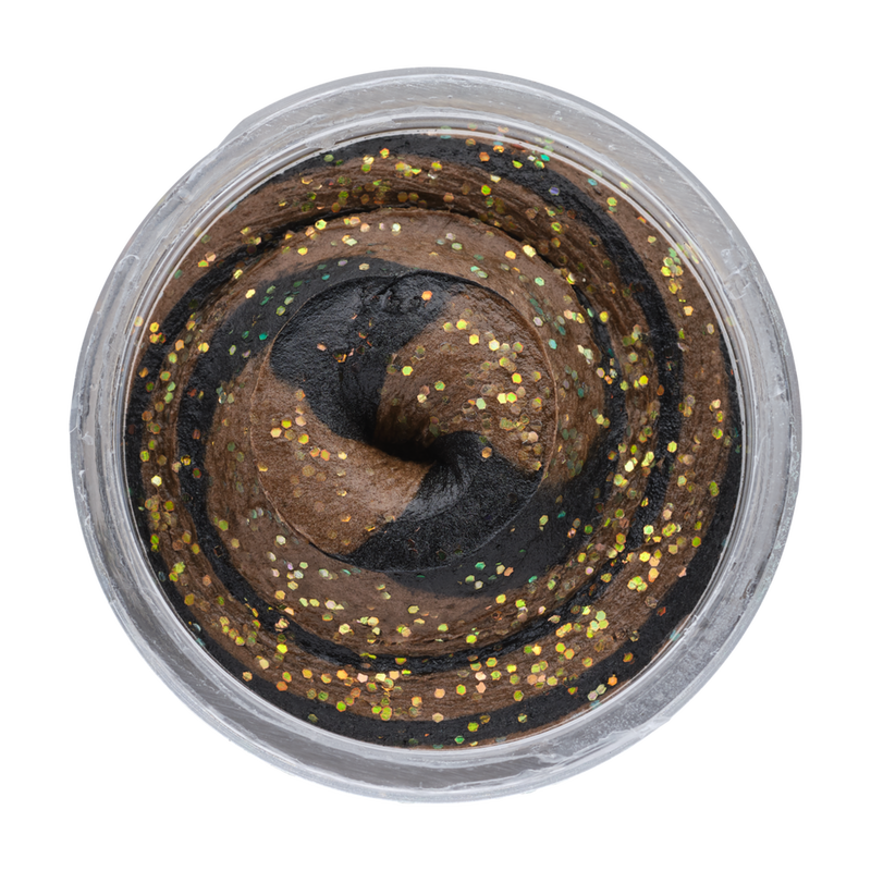 Berkley PowerBait Natural Glitter Floating Trout Bait Aniseed Black Brown