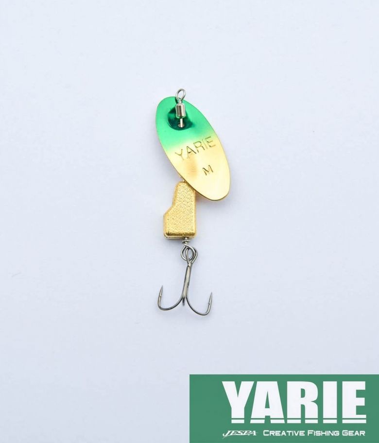 Yarie Blender Spinner 2.1g SP3 Green Gold