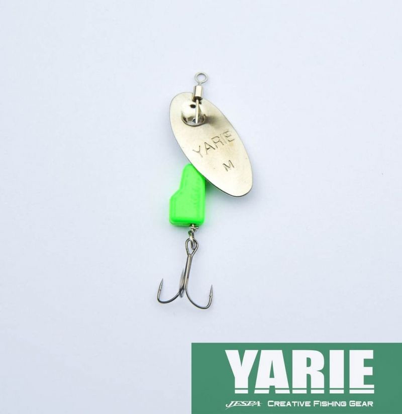 Yarie Blender Spinner 3.5g SP6 Silver Chart