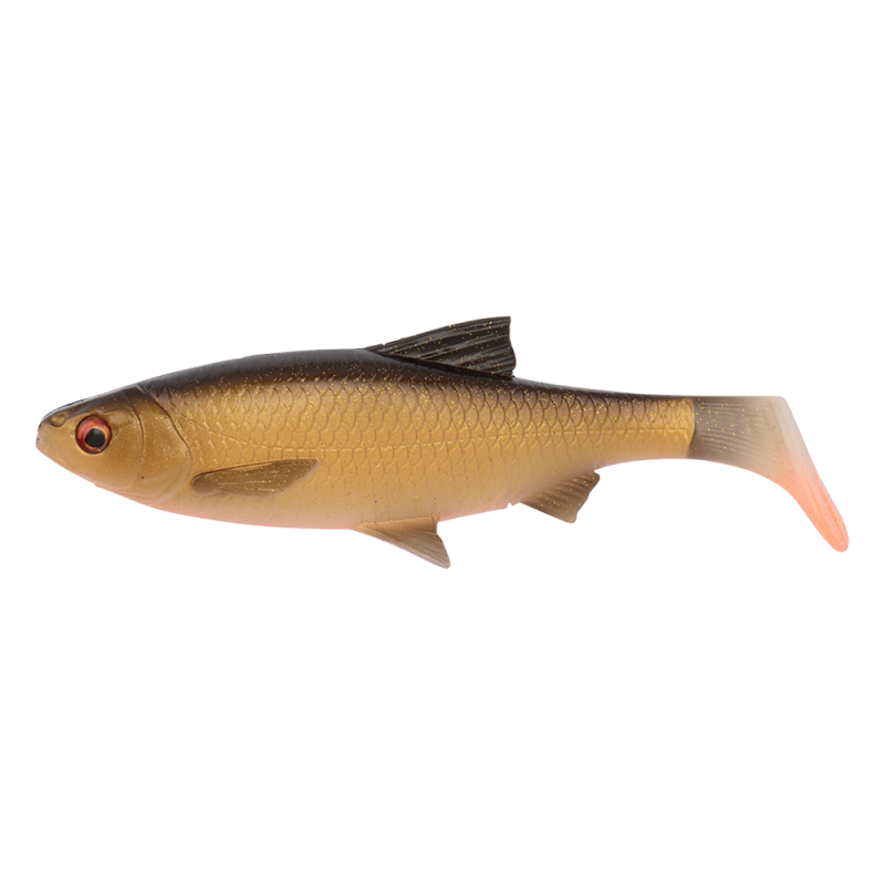 Savage Gear 3D River Roach Paddle Tail 18cm 70g 2pcs. Dirty Roach