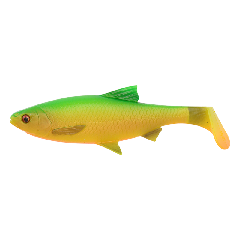 Savage Gear 3D River Roach Paddle Tail 18cm 70g 2pcs. Firetiger