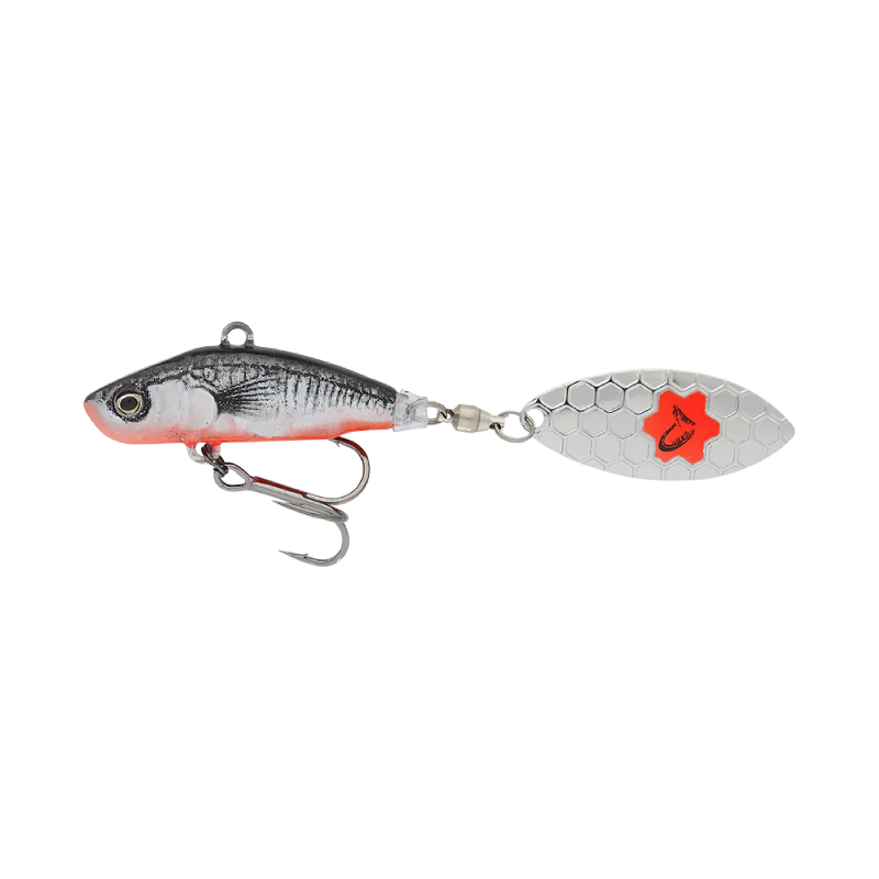 Savage Gear 3D Sticklebait Tailspin 6.5cm 9g Black Red