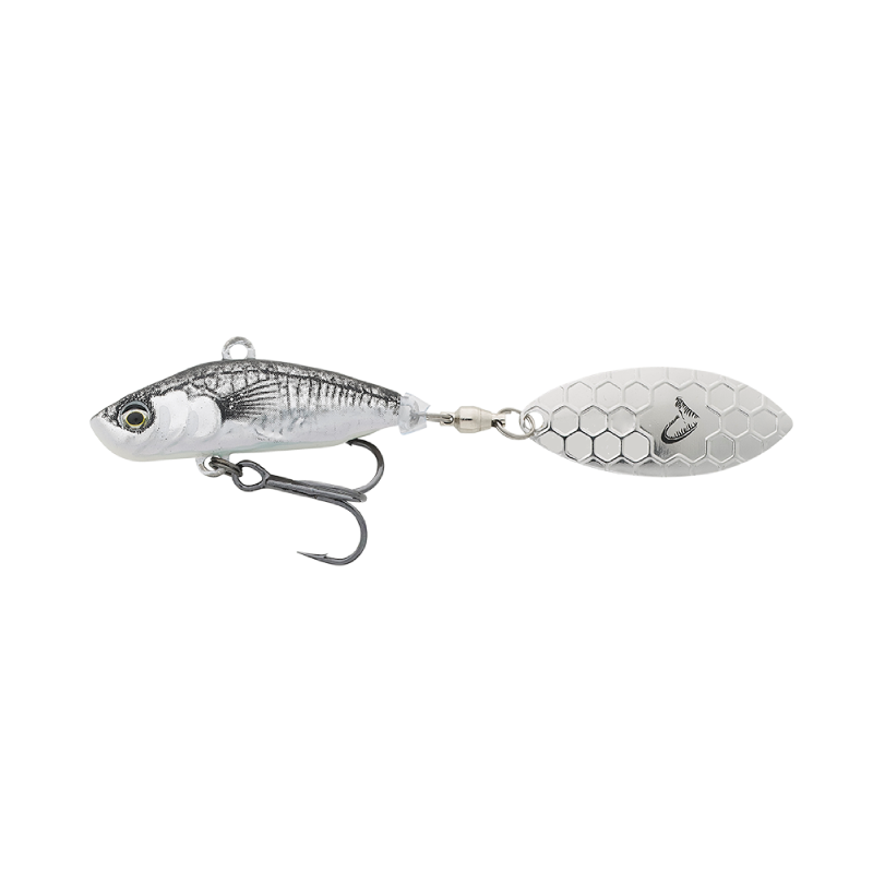 Savage Gear 3D Sticklebait Tailspin 6.5cm 9g Black Silver