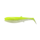 Savage Gear Cannibal Shad 8cm 5g Fluo Yellow Glow 5pcs
