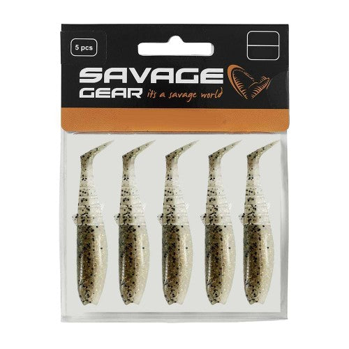 Savage Gear Cannibal Shad 8cm 5g Holo Baitfish 5pcs