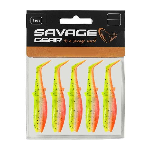 Savage Gear Cannibal Shad 8cm 5g Lemon Cracker 5pcs