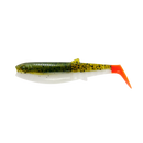 Savage Gear Cannibal Shad 8cm 5g Olive Hot Orange 5pcs