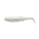 Savage Gear Cannibal Shad 8cm 5g White Flash 5pcs