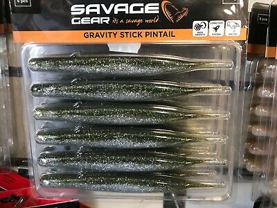 Savage Gear Gravity Stick Pintail 14cm Green Silver UV