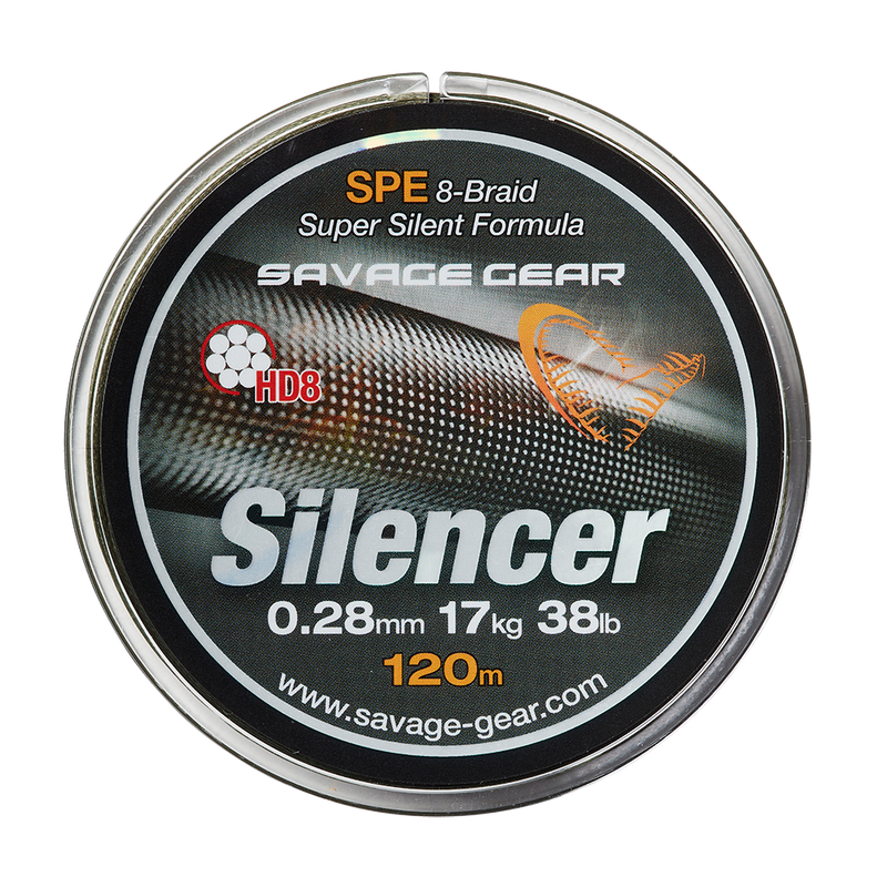 Savage Gear HD8 Silencer Braid 120m