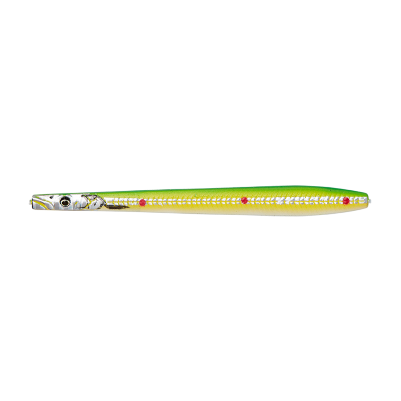 Savage Gear Line Thru Sandeel Nail 12cm 26g Fluo Green