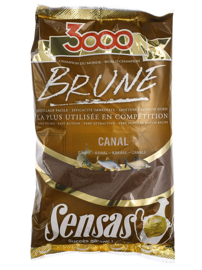 Sensas 3000 Brune Canal Brown groundbait