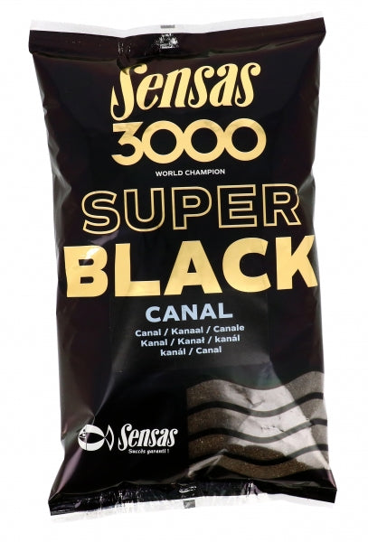 Sensas 3000 Super Black Canal groundbait