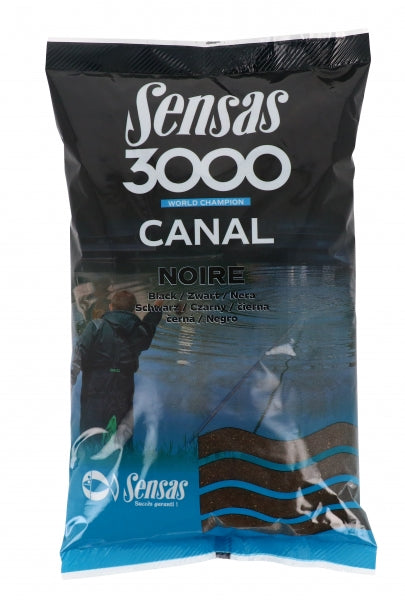 Sensas 3000 Super Canal Black groundbait
