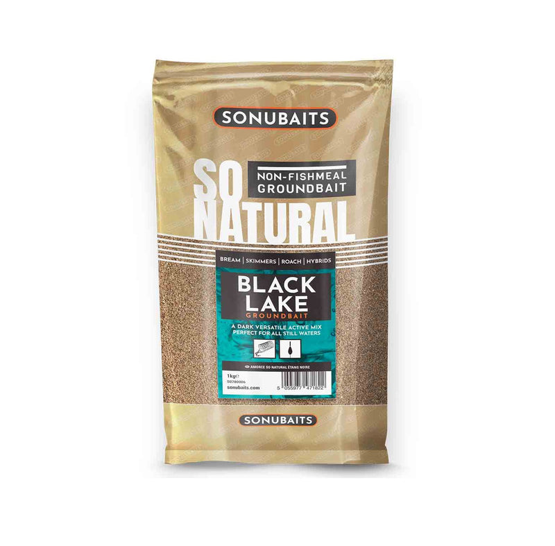 Sonubaits So Natural Black Lake Groundbait 1kg