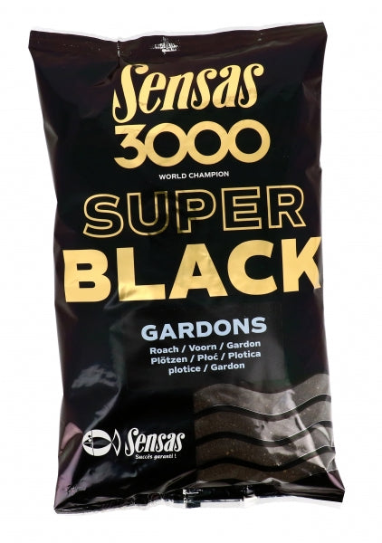 Sensas 3000 Super Black Gardons Roach groundbait
