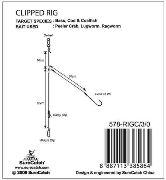 SureCatch Pro Series Clipped Rig