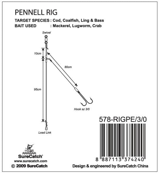 SureCatch Pro Series Pennell Rig